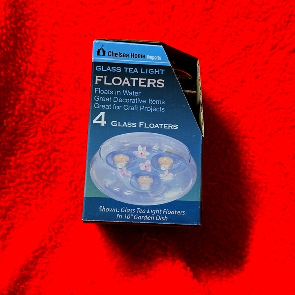 Glass Tea Light Floaters - Picture 2 of 4